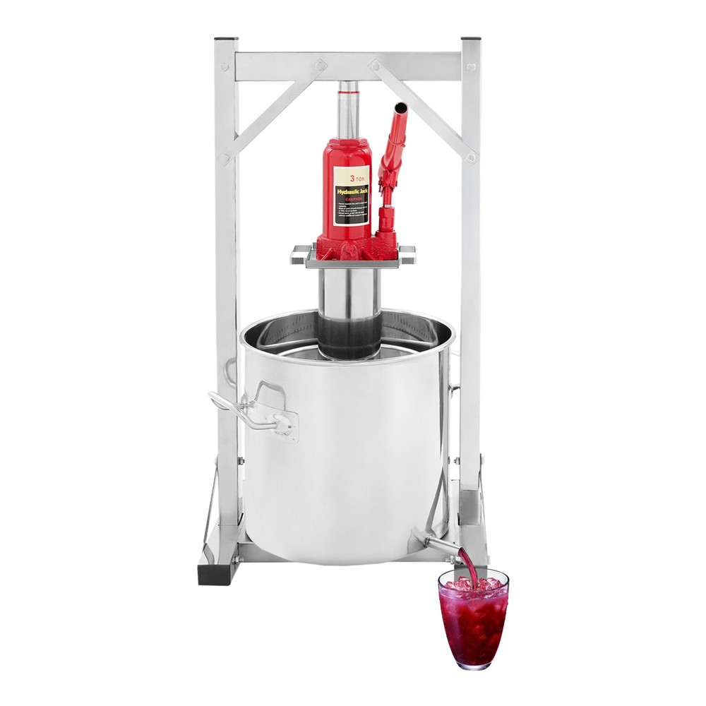 Fruit Wine Press, Hydraulic Jack Press Extractor, Manual Wine Press Machine Kit