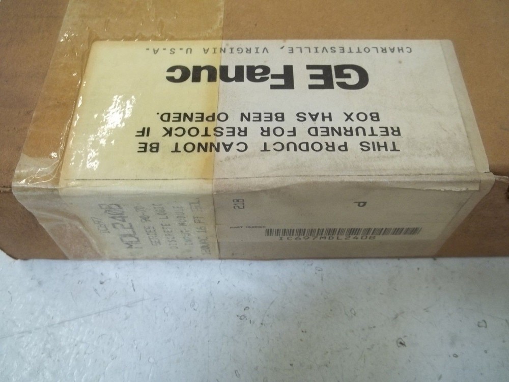 GE FANUC IC697MDL240B INPUT MODULE NSFS
