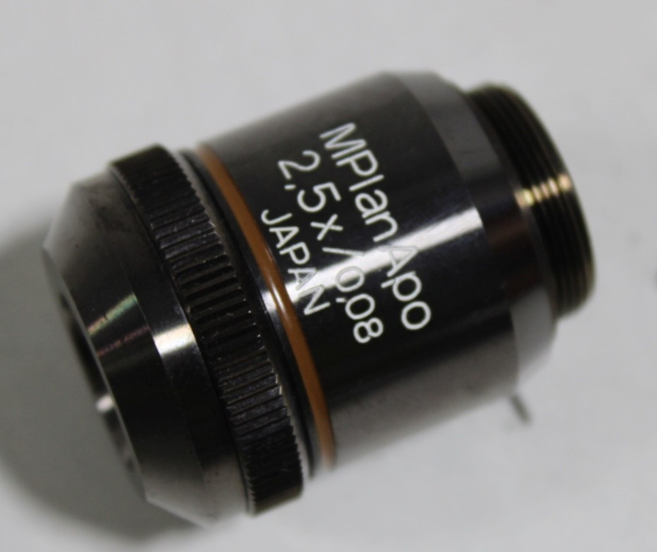 Olympus 2.5X MPlan APO N 0.08   Objective