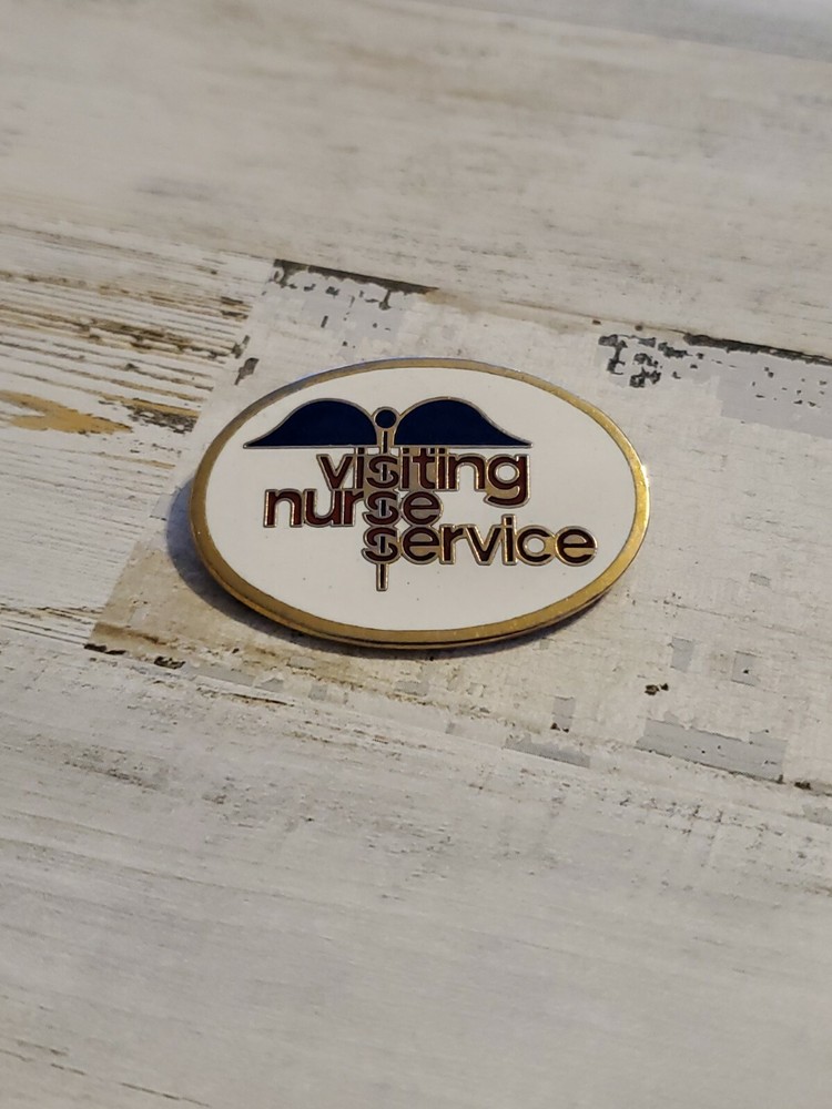 Beautiful Visiting Nurse Service Lapel Pin ha