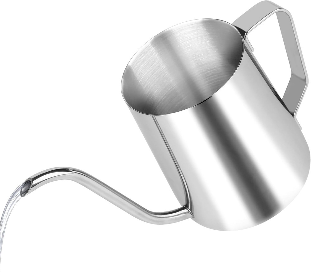 Stainless Steel Gooseneck Spout Kettle forHand Drip Coffee One Serving Pour Over