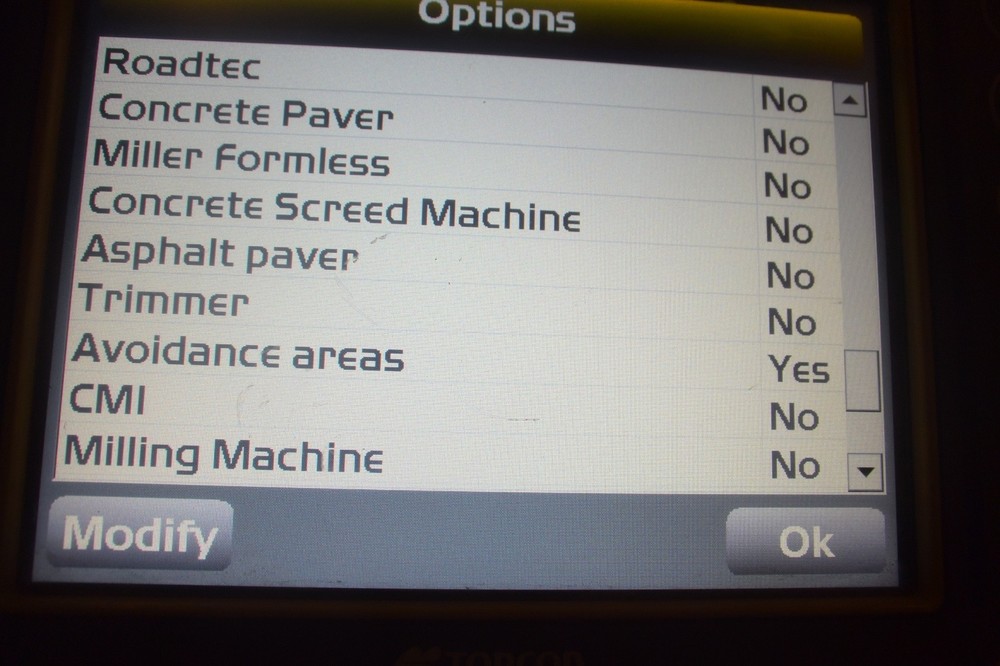 Topcon SmartGrade Control Panel Model GX-55 WITH OPTIONS #041