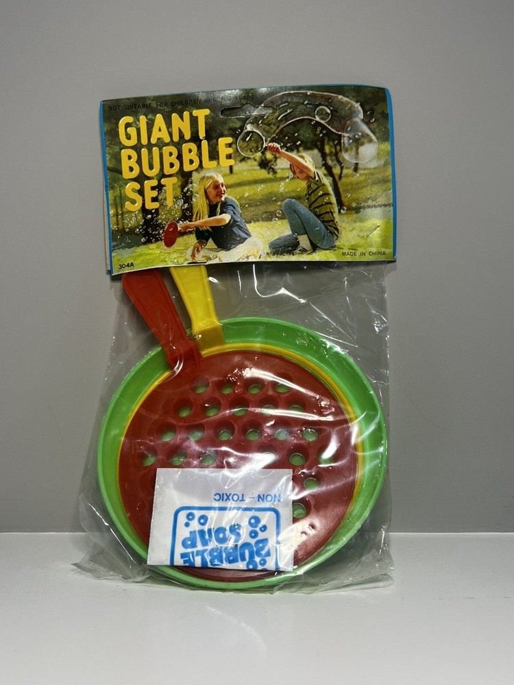 Vintage Giant Bubble Set