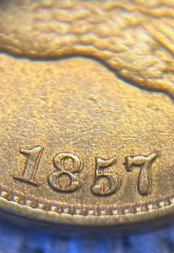1857 Flying Eagle Cent DDO & RPD Error