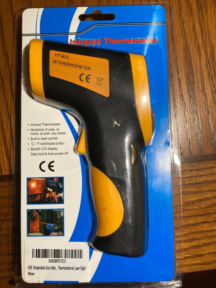 HDE HT-822 Portable Digital Infrared Thermometer