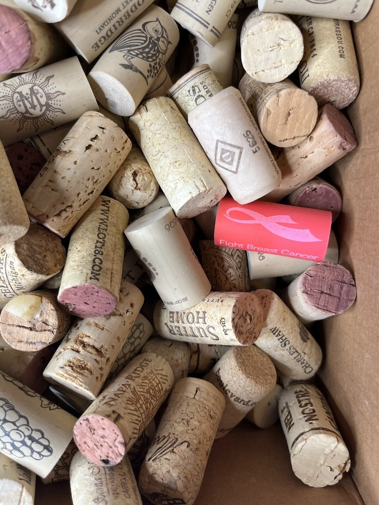 Wine Corks 6.5 Lbs Used Various Brands