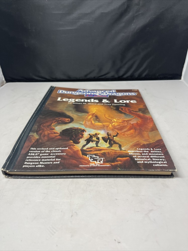 Legends & Lore - Advanced Dungeons & Dragons AD&D 2nd Edition TSR 2108 1990
