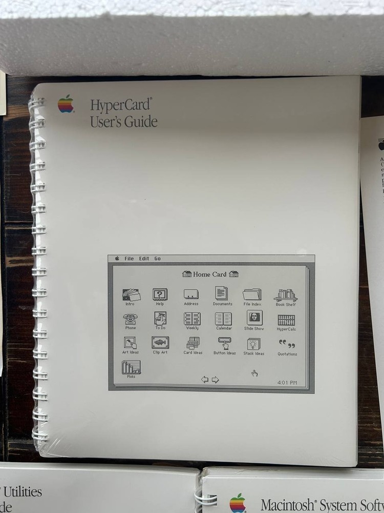 Apple Macintosh System Software start kit 944-0379-A. Manuals, System Update