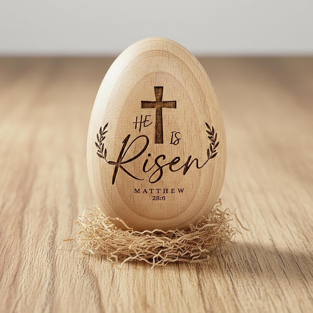 Easter Eggs, He is Risen Easter Decor, for lawn and home