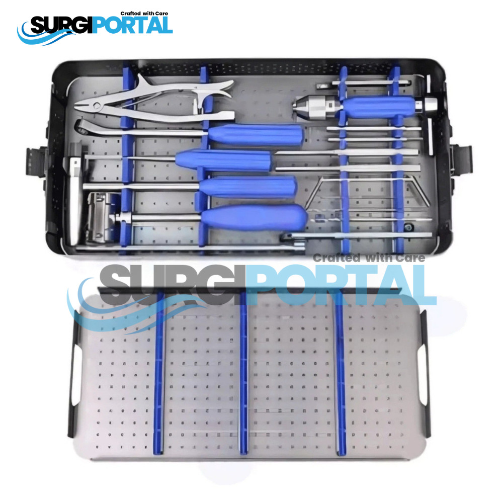 Titanium Surgical Orthopedic Instruments set surgical veterinary