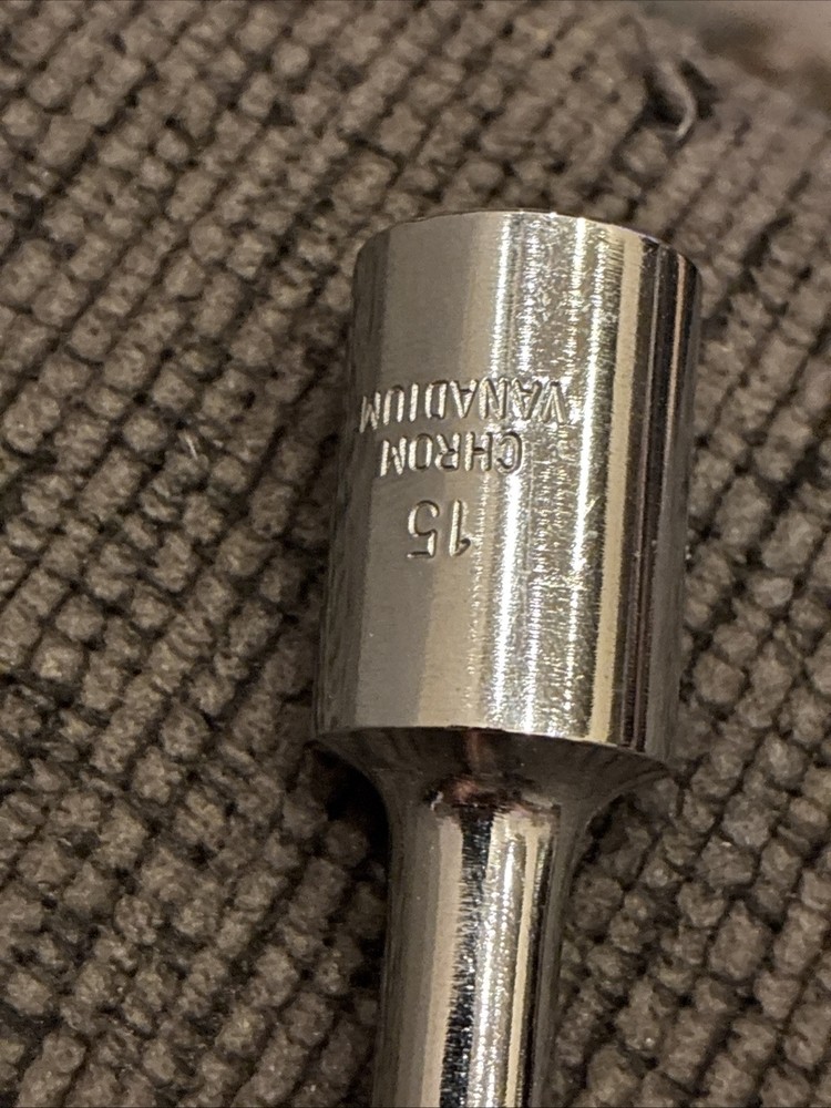 Heyco Metric Nut Driver with Acetate Handle, 15mm