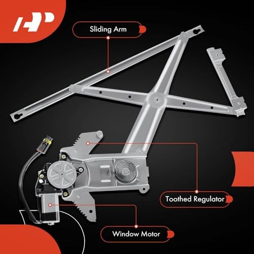 Power Window Regulator with Motor Replacement for Dodge Ram Front Driver (LH)