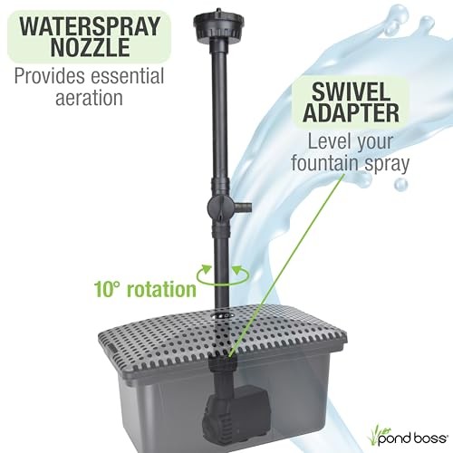 for Ponds and Water Features Medium Filter Kit with Pump Filter Kit