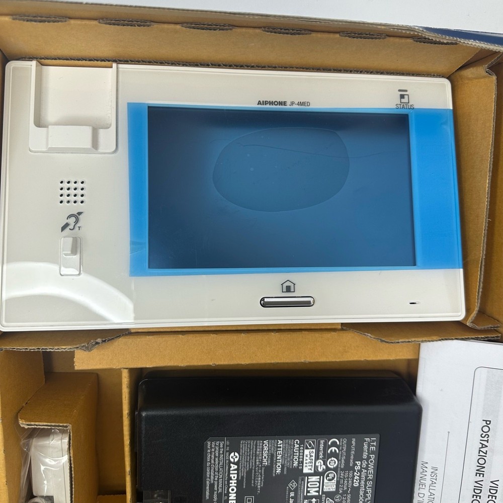 Aiphone JPS-4AEDF 7" Touchscreen Flush Video Intercom New Open Box