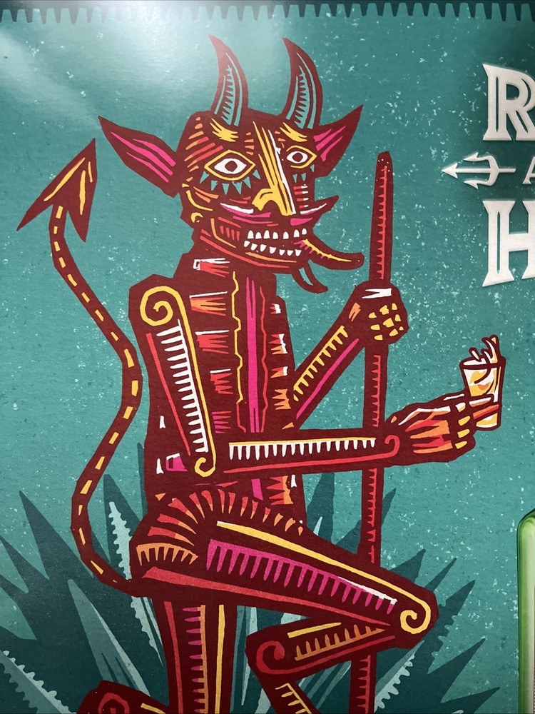 Cuervo Devils Reserve Poster 18 By 24 Inch Double Sided