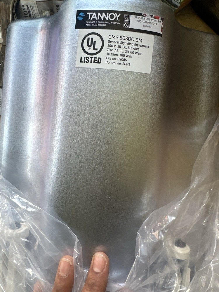 Tannoy CMS 803DC 8" Full Range Ceiling Loudspeaker