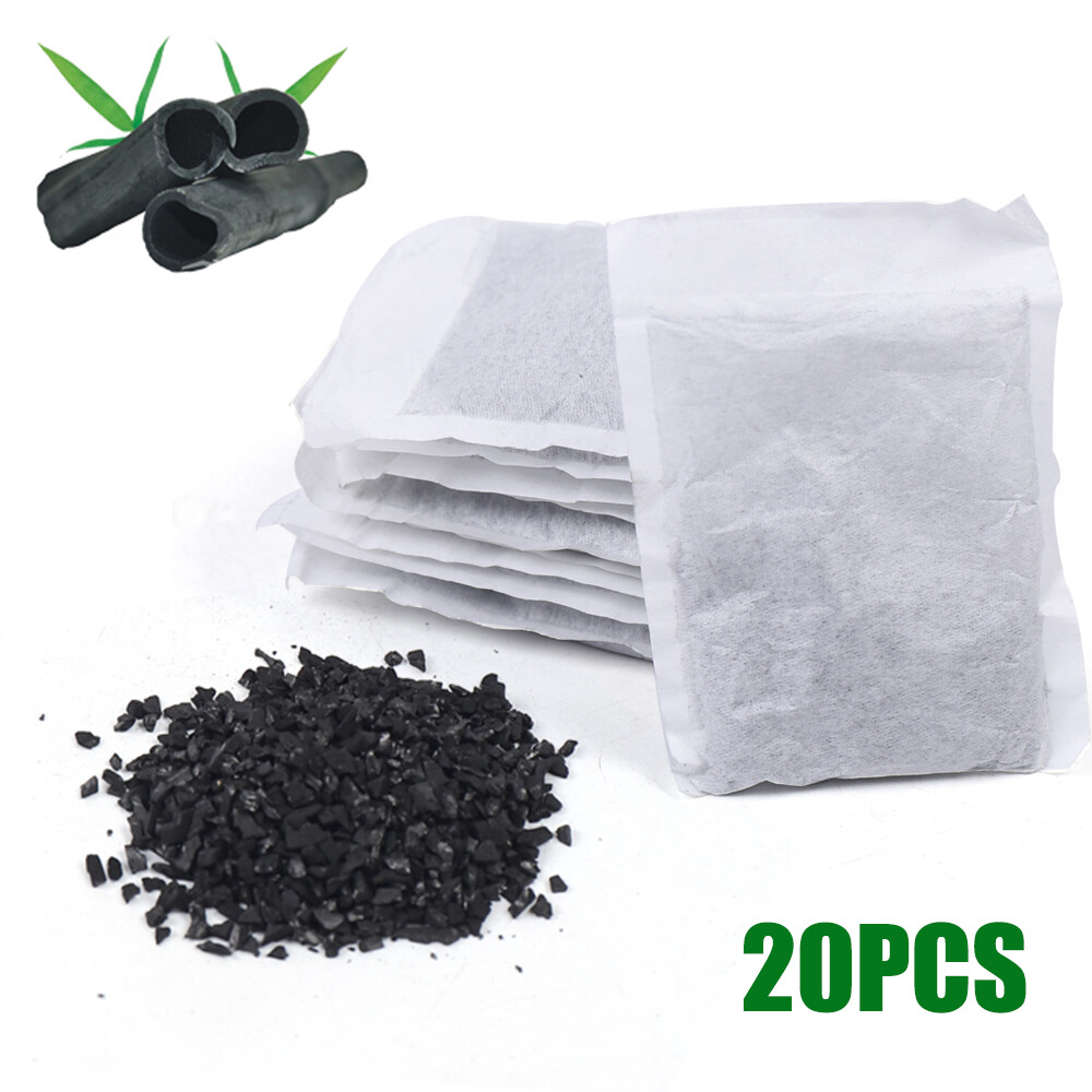 20 Pack Home Activated Charcoal Carbon Filter Bags For Water Distiller Purifier