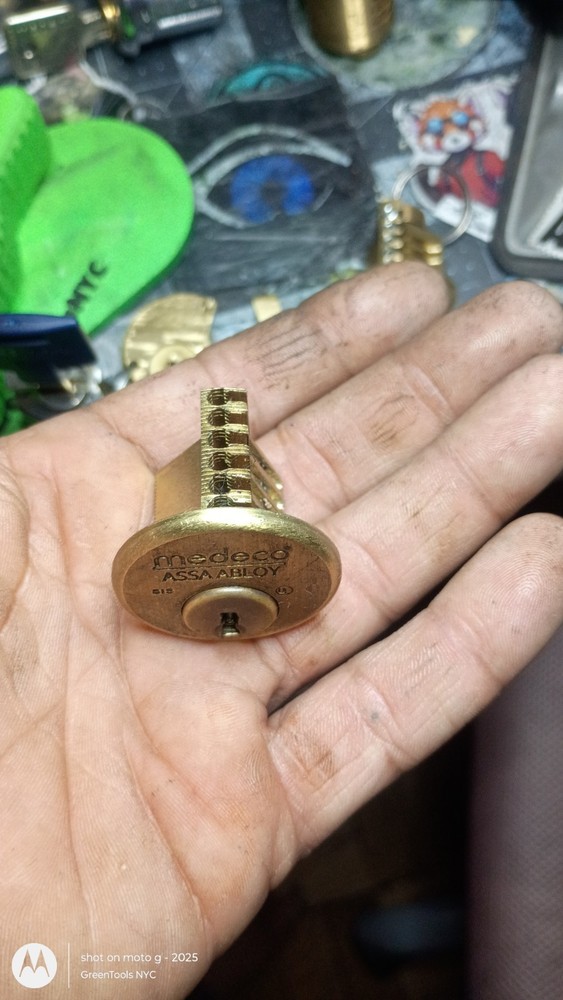 Medeco Original Cut-away Greentools