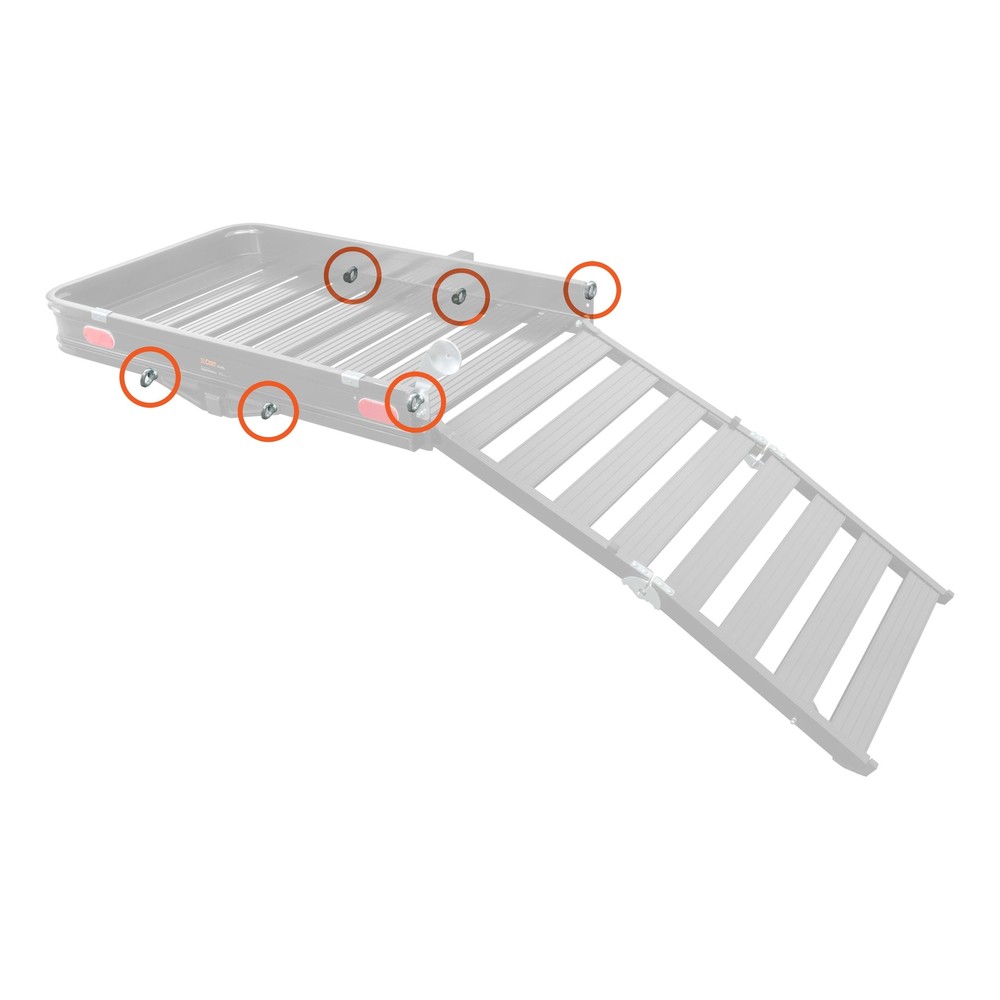 Replacement 18112 Hardware for Cargo Carrier with Ramp