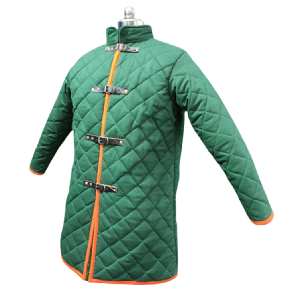 Gambeson Of The X-XIII Centuries Basic Closed-front , Medieval Gambeson