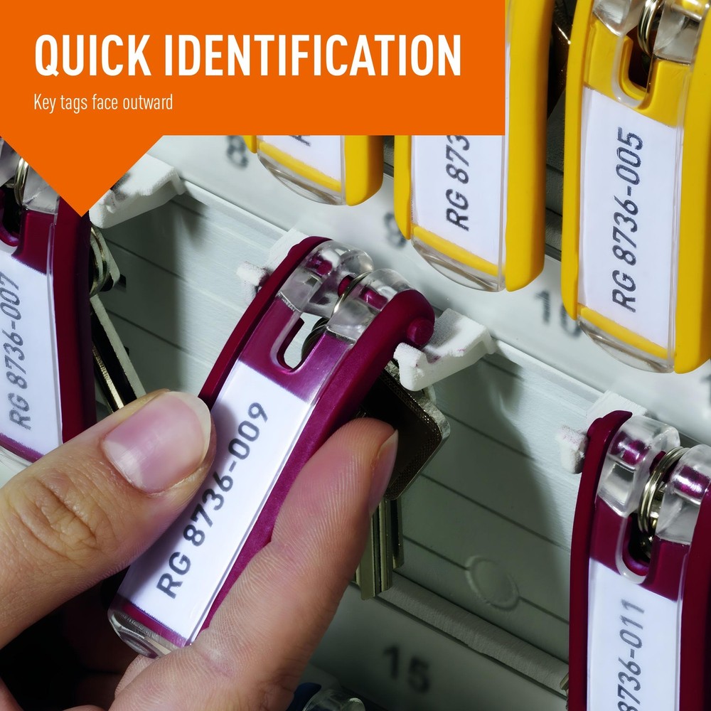 Key Tags Red - 6 pack (195703)