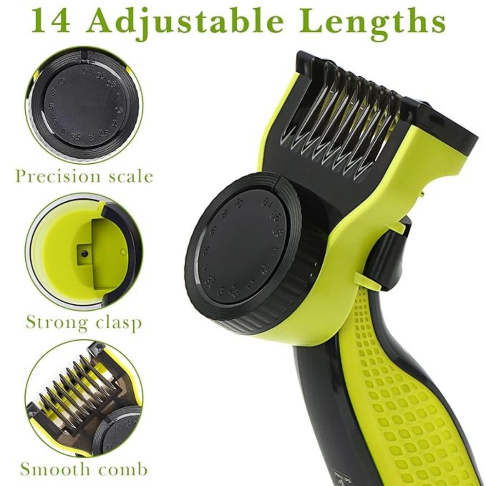 14 Length Adjustable Guard Comb for Philips Norelco One Blade
