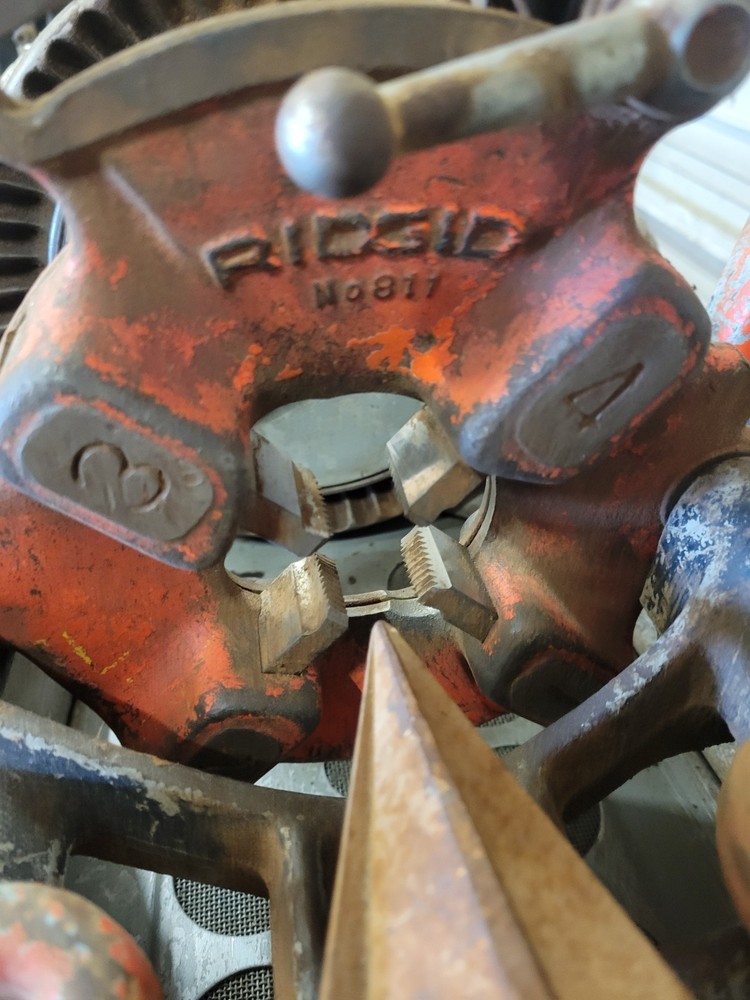 Ridgid 535 Pipe Threader Machine Used Free Shipping #1