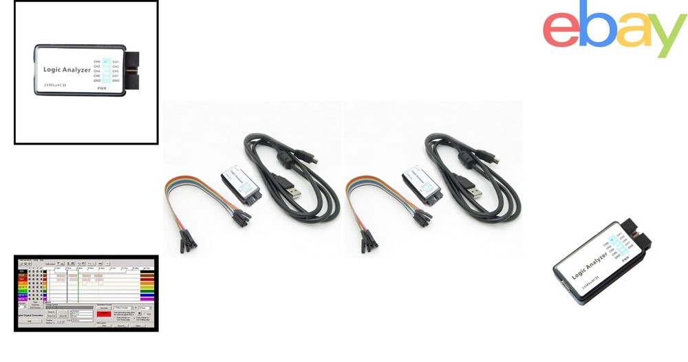 8CH USB Logic Analyzer with Advanced Features for Embedded Systems Debugging