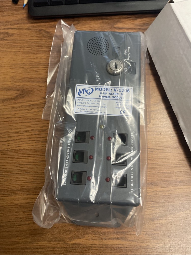 VPG VANGUARD V-1206 6-UP ALARM & POWER MODULE
