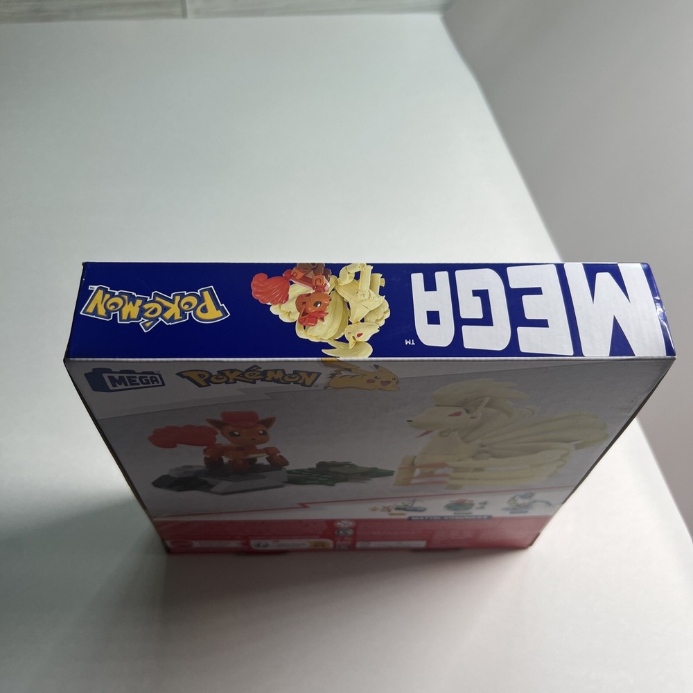 Mega Pokemon Vulpix Ninetales Evolution Set New Sealed Bloque