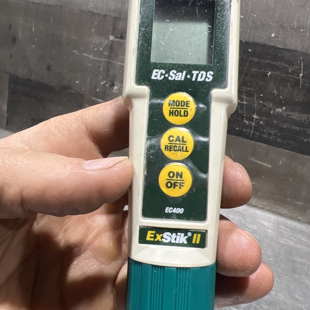 EXTECH ExStik ll EC/TDS/Salinity/Temp Meter EC400 Used Surplus