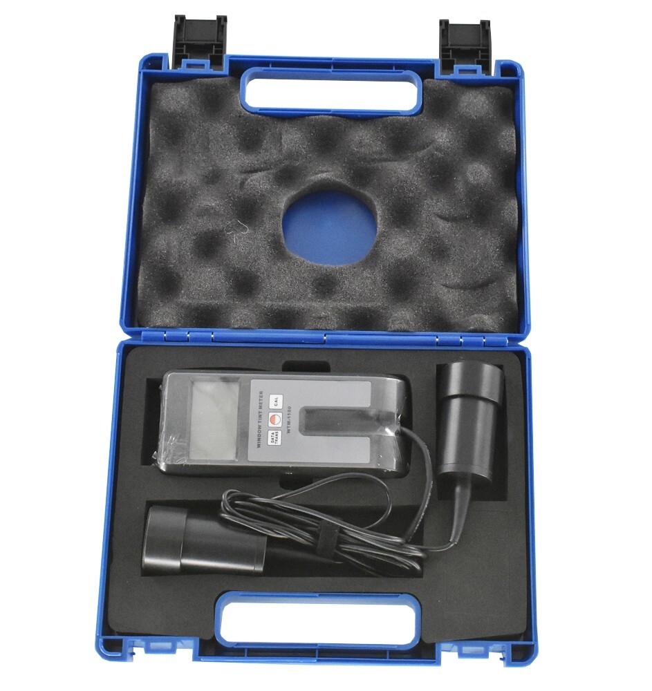 Light Transmission Meter Window Tint Meter with Range 0~100% for Plastic Sheet