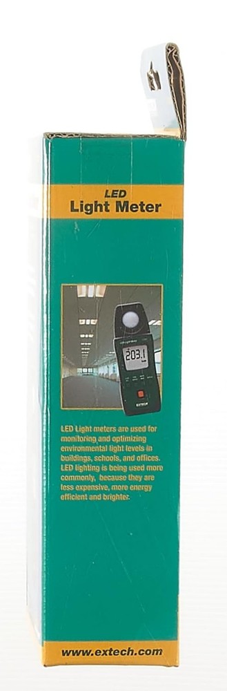 User-Friendly LED Light Meter with Backlit Display - Excellent for Professionals