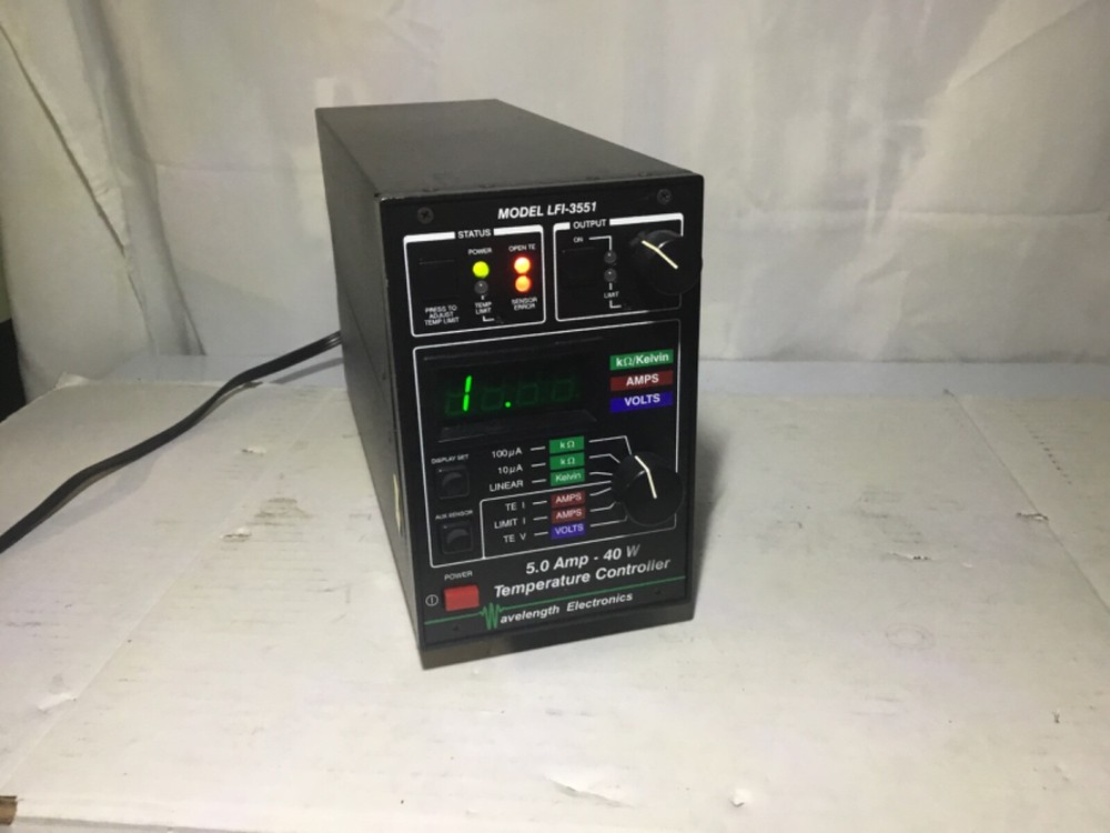 Wavelength Electronics LFI-3551 5.0 Amp 40W Temperature Controller