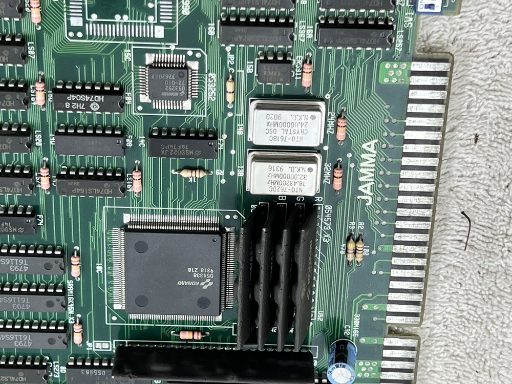 Mystic Warriors JAMMA ARCADE PCB KONAMI Conversion - no boot
