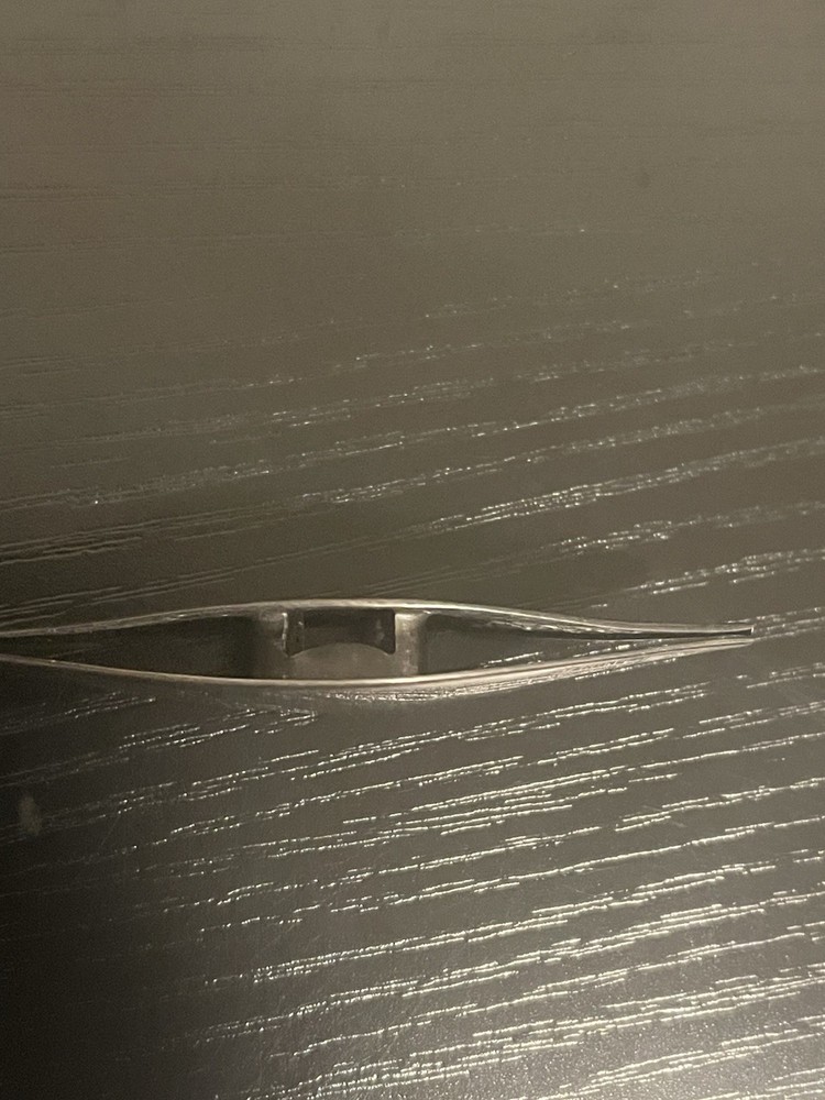 Antique Sterling Silver Tatting Shuttle Engraved Lace Tool