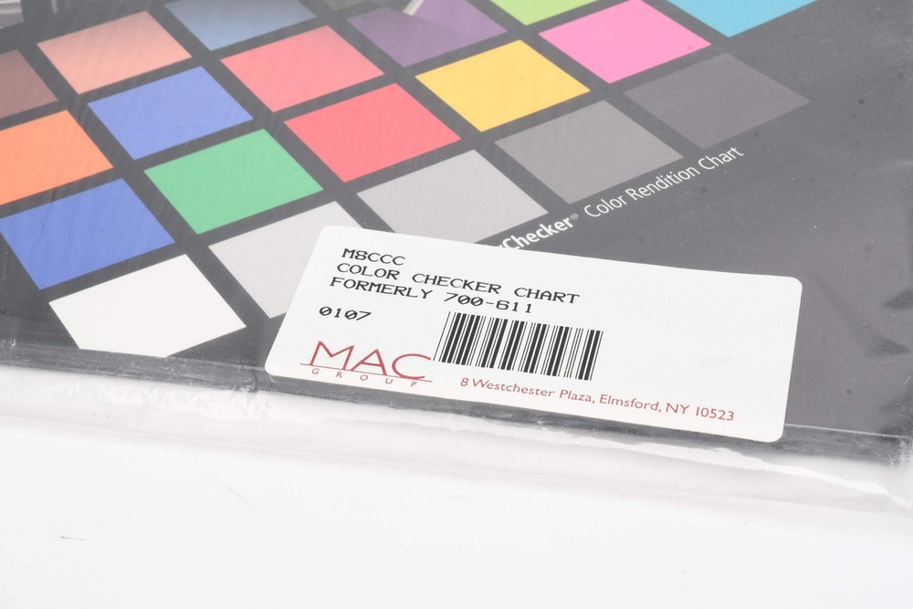 Color Checker chart MacBeth / MAC Group, NEW