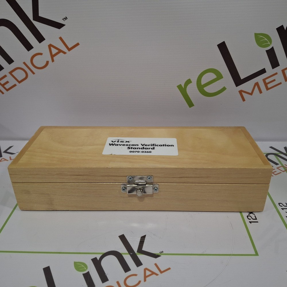 VisX Wavescan Verification Standard