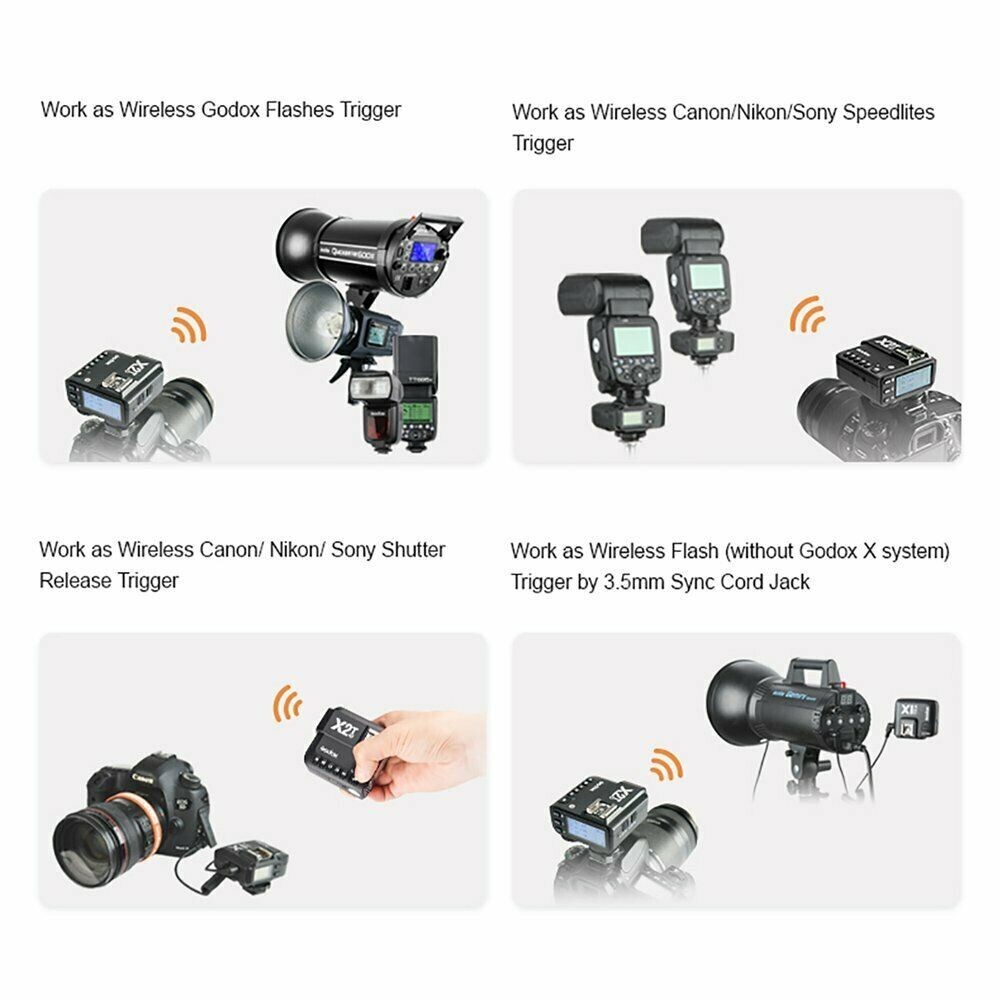 Godox X2T-S Trigger TTL 2.4G Bluetooth Transmitter For Sony
