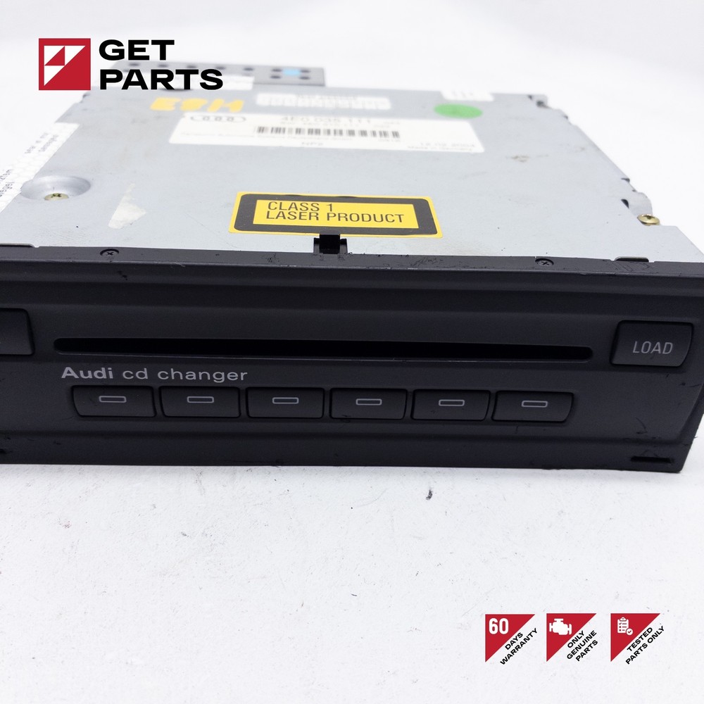 05-09 AUDI A6 A8 D3 6 DISC CD Changer 4E0035111 OEM