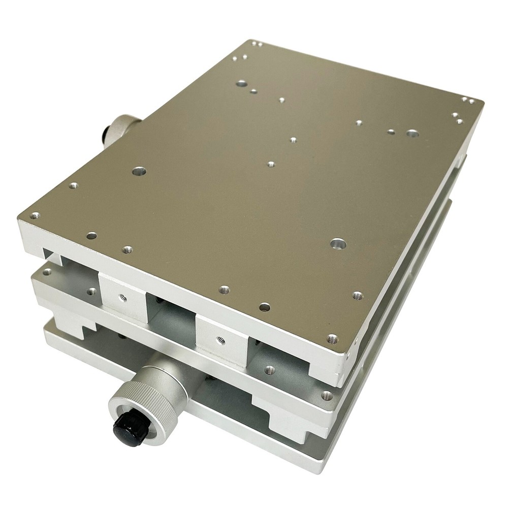 XY Axis 2 Axis Positioning Marking Machine Adjustabl Work Table Mobile Laser