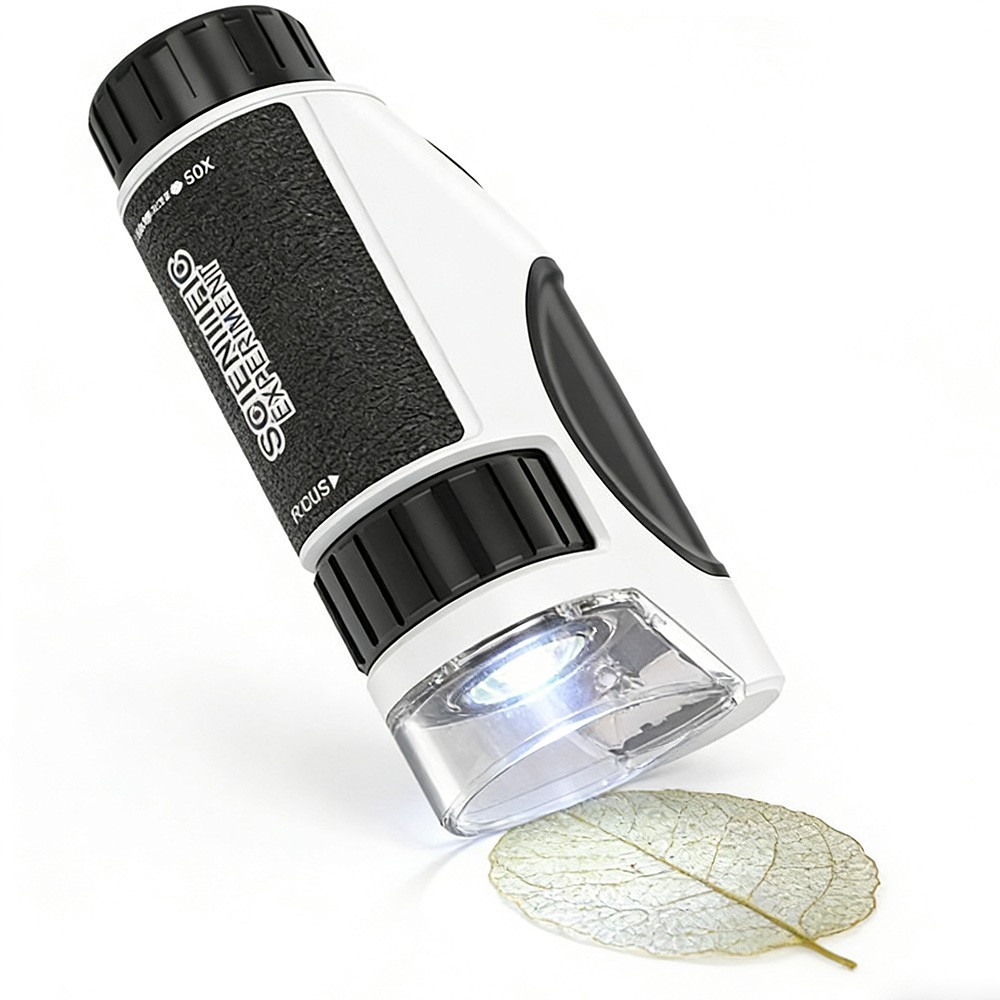 9.7in Little Scientist Microscope Handheld Mini Microscope Portable Microscope