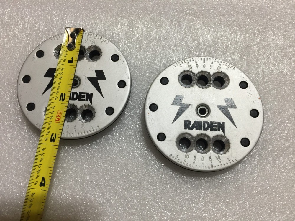 3" Raiden Nitro Binding Baseplates Snowboard (center plates)