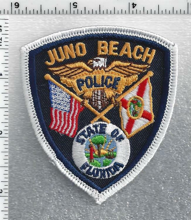 Juno Beach Police (Florida) 7th Issue Small Patch