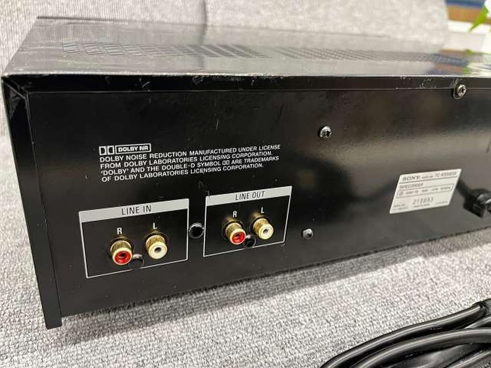 Sony Cassette Deck Tc-k555esx Used