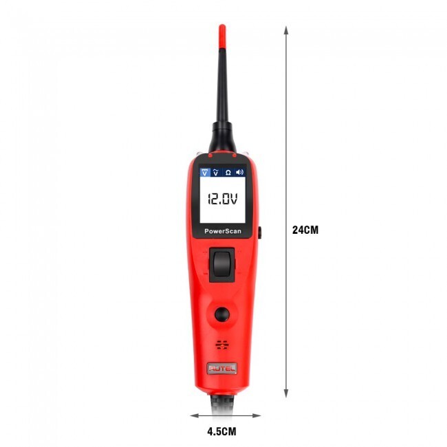 Autel PowerScan PS100 Electrical Circuit System Power Probe Tester Tool 12V/24V