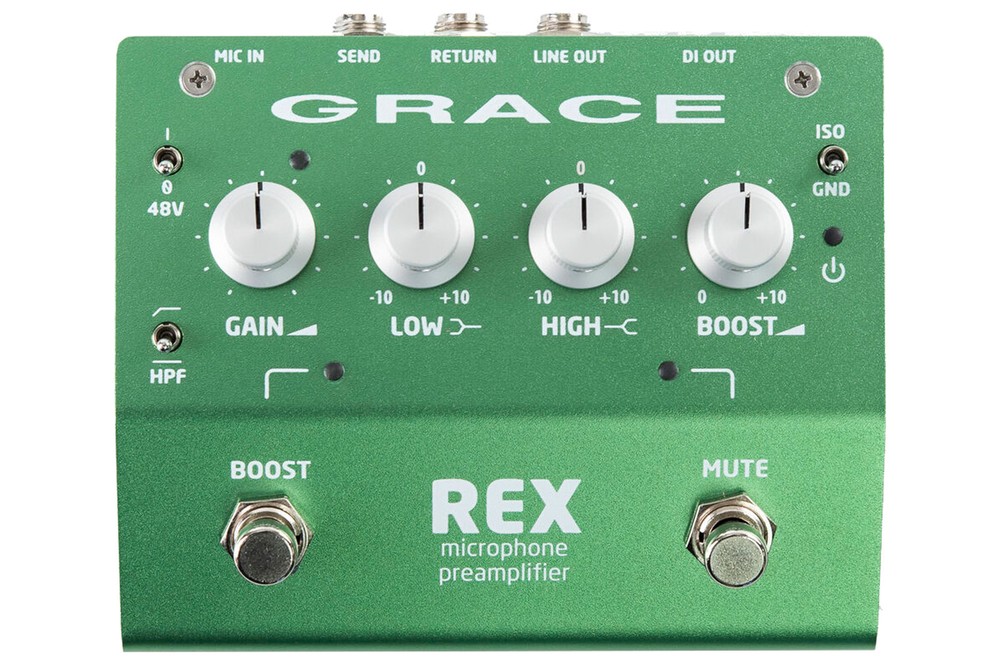 Grace Design REX | Microphone Preamplifier Pedal
