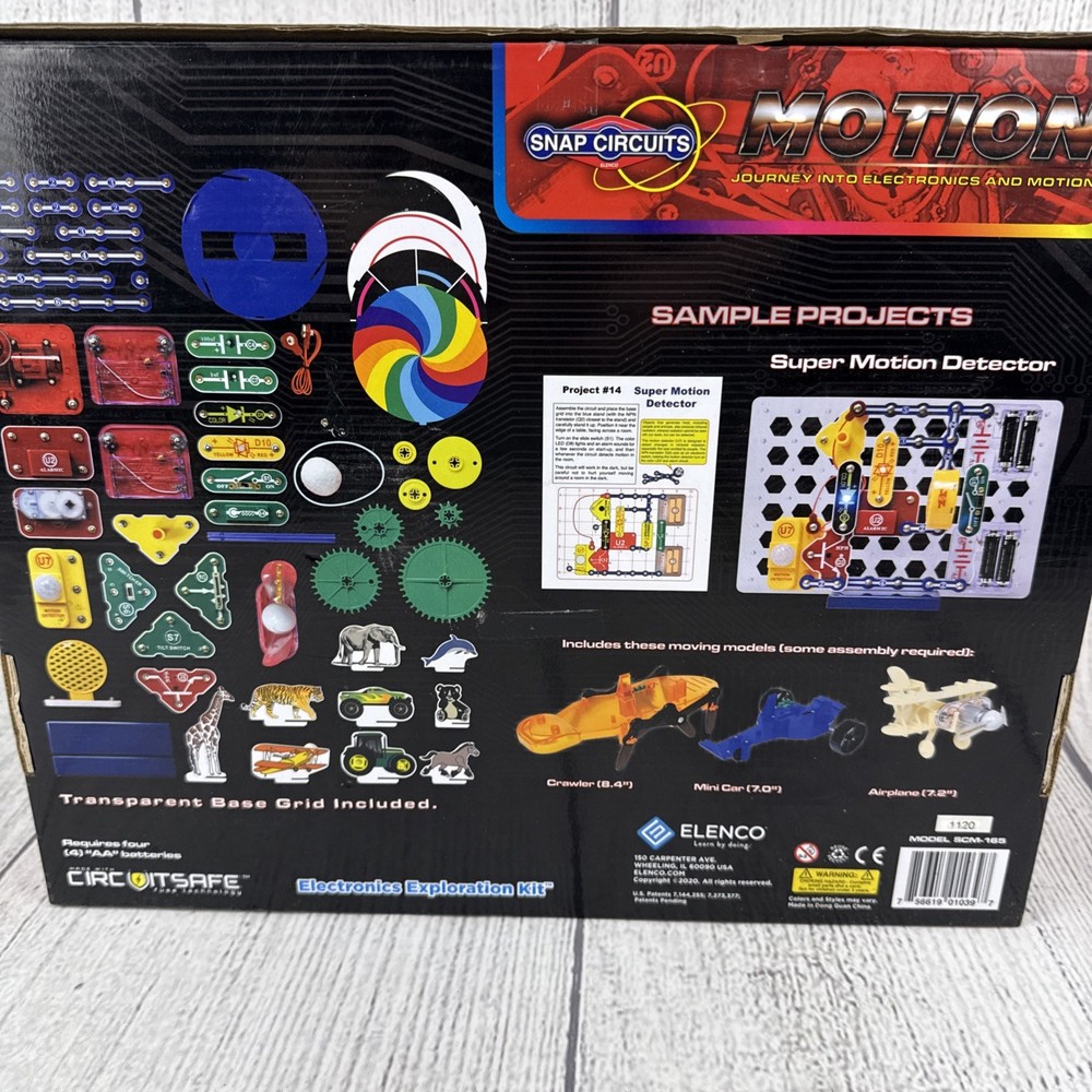 NIB Snap Circuits Large Multi Color Science Kit 165 Projects STEM Learning Fun