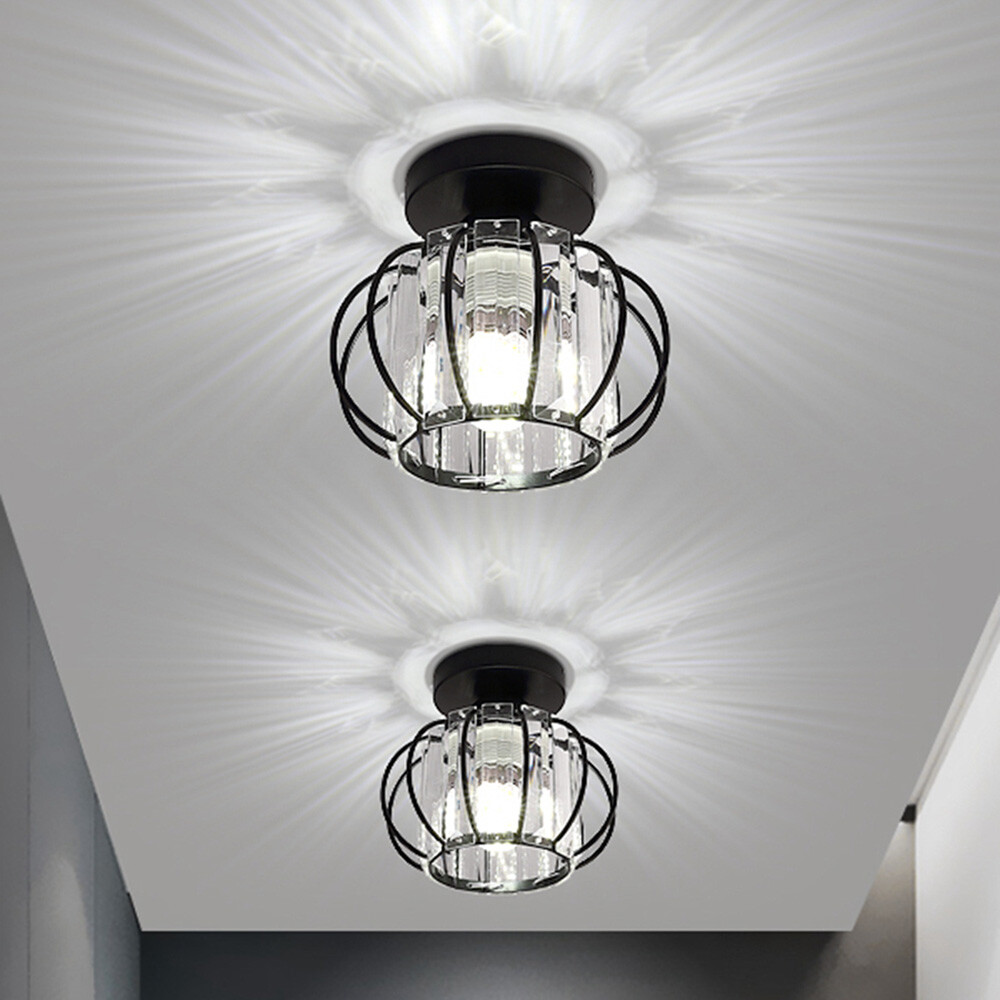 Flush Mount Light Fixture Modern Ceiling Lamp Aisle Hallway \