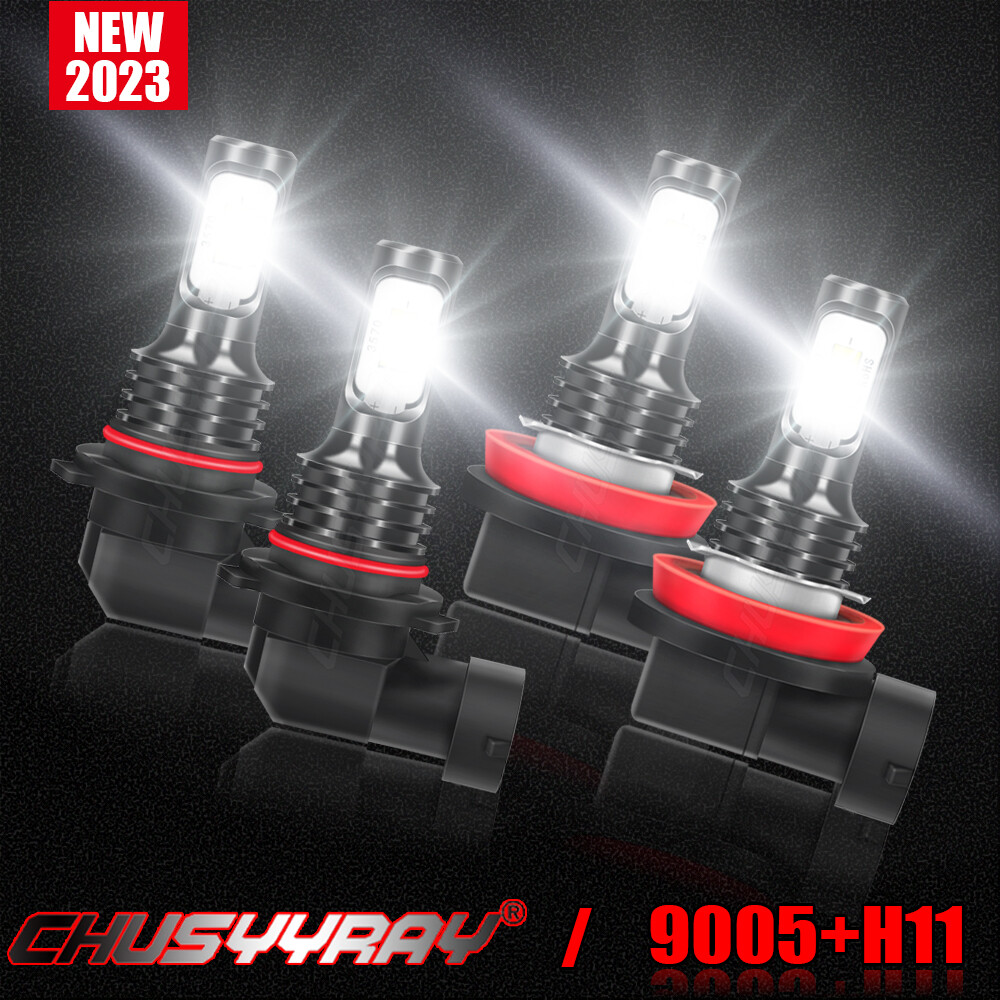 6000K LED Headlight high/low beam Bulbs For 2009-2012 Dodge Ram 1500 2500 3500